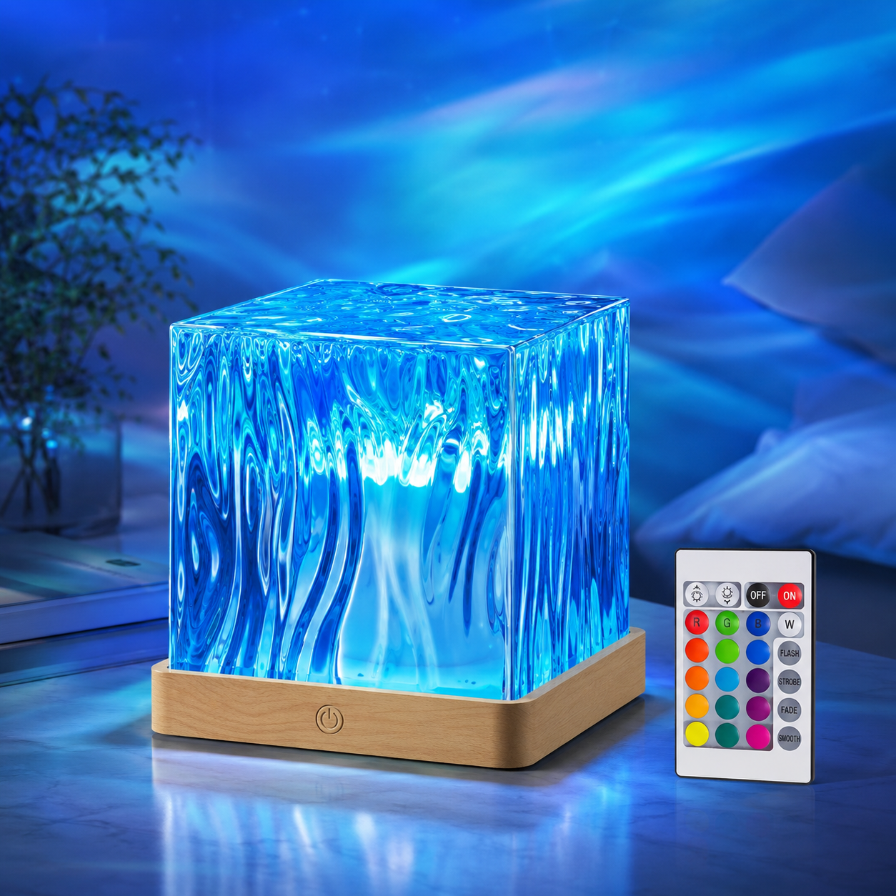 Aurora Galaxy Star Projector Night Light - Lumora