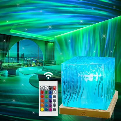 Aurora Galaxy Star Projector Night Light - Lumora