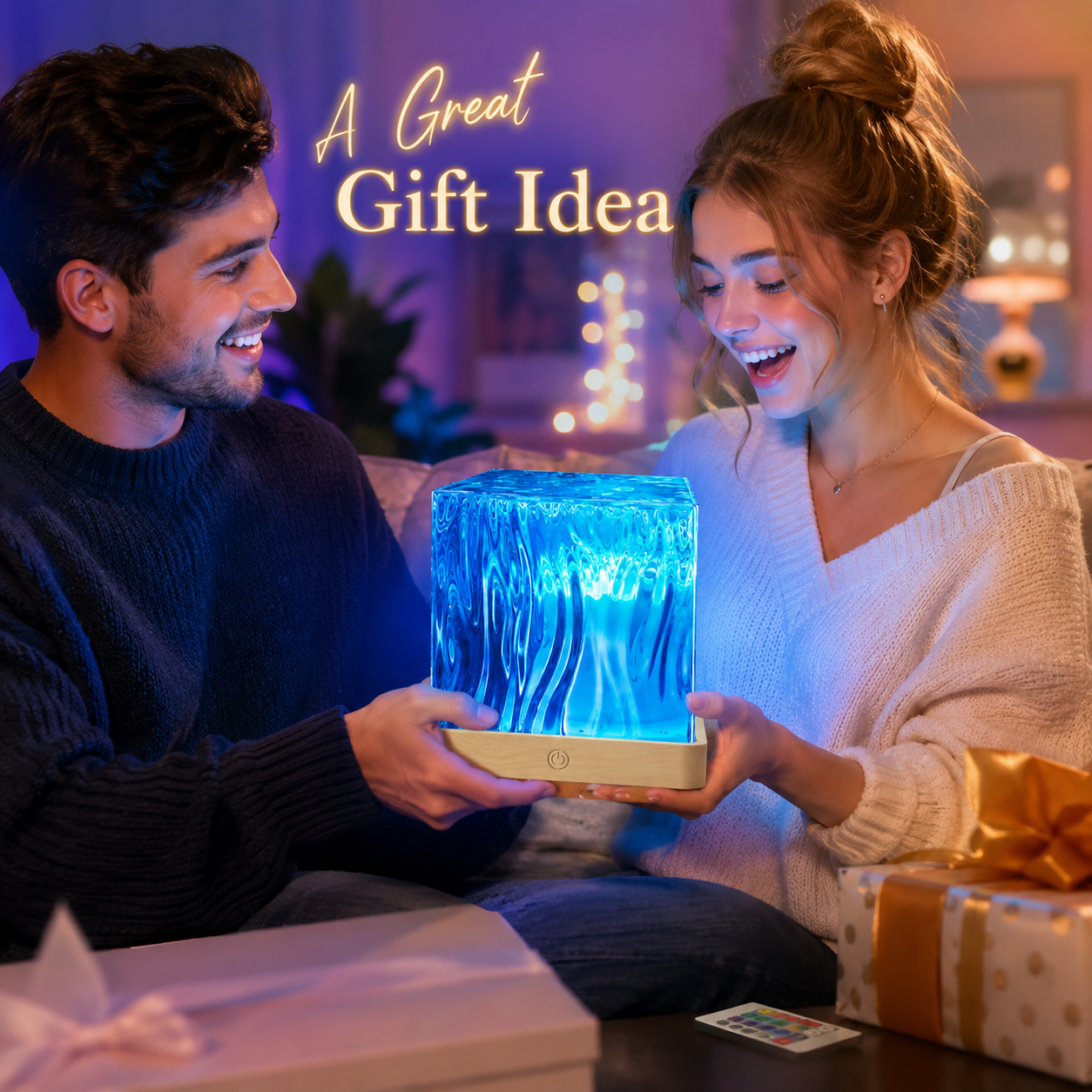 Aurora Galaxy Star Projector Night Light - Lumora